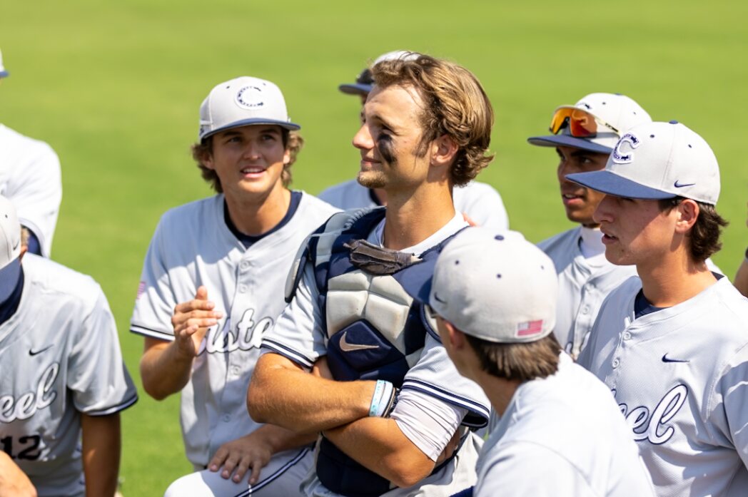 Casteel players smile after the quarterfinal victory